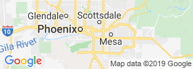 Tempe Junction map